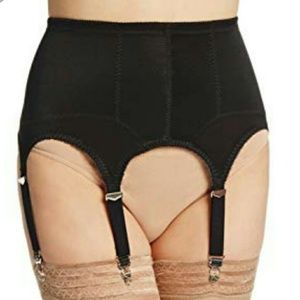 Rago vintage high waist garter belt - six straps